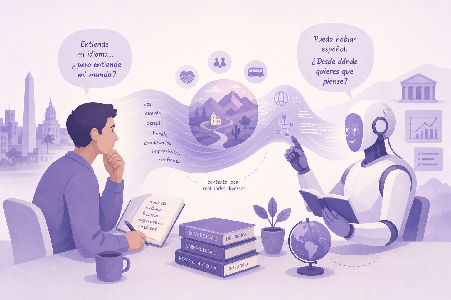 Ilustración del artículo «El idioma oculto del copiloto»